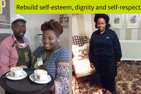 Learn to Earn Learn to Earn. Rebuild self-esteem, dignity and self-respect